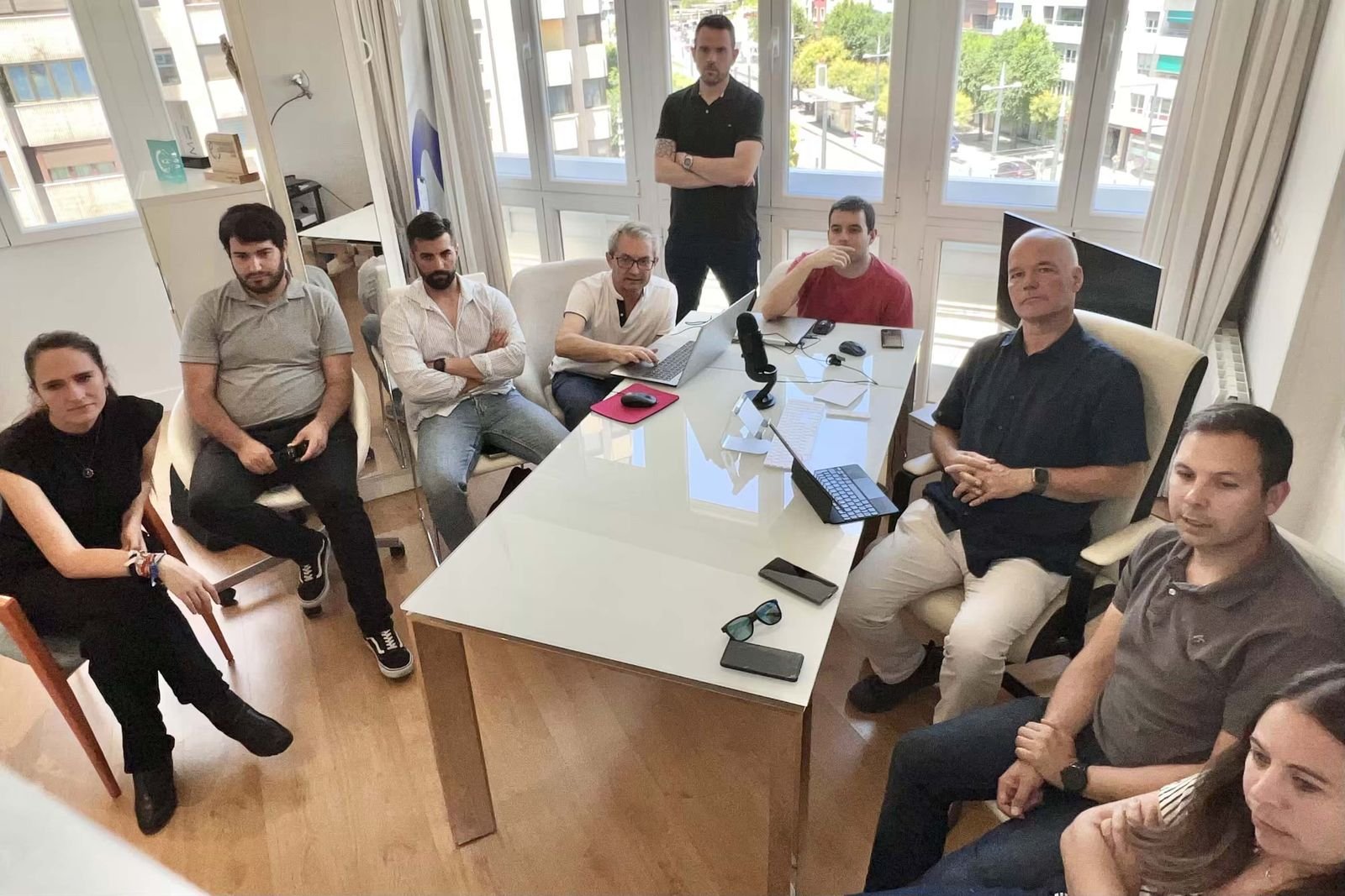 Sesión de trabajo del equipo de Avionline
